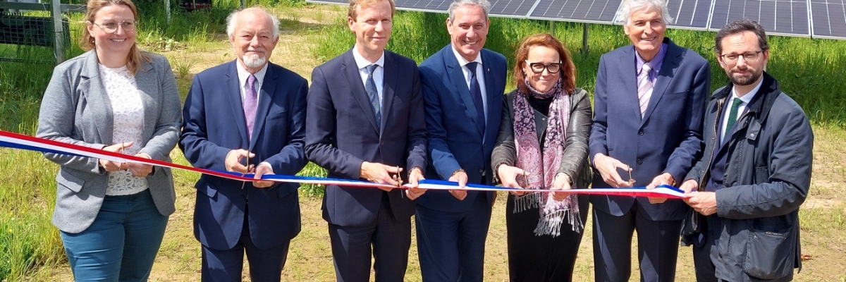 Photovoltaïque : la centrale au sol de Nogent a été inaugurée